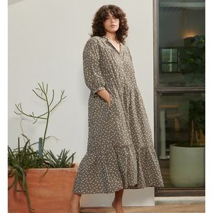 ESBY PHILIPPA DRESS - BASIL RISTRA